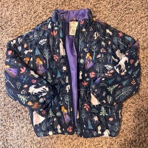 Disney Frozen Puffer Jacket Coat